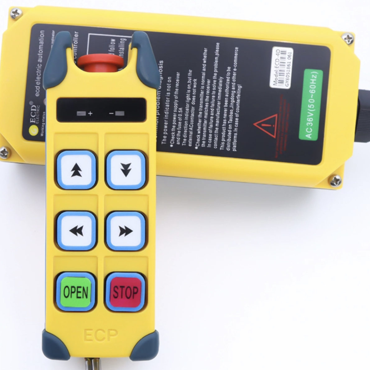 ECD-4D Belaidis Valdymo Pultas