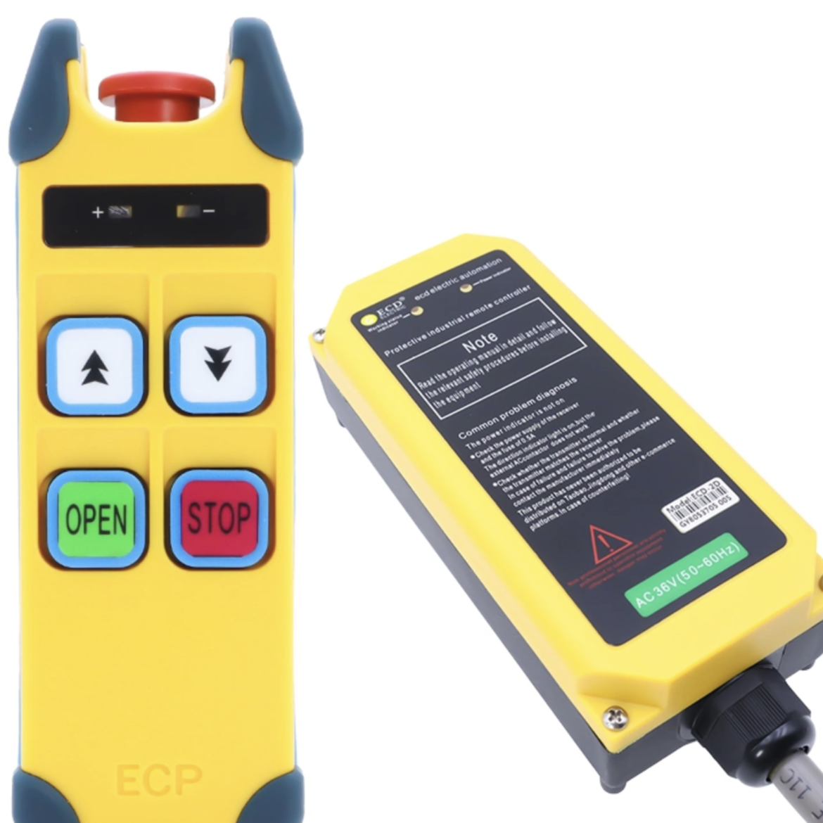 ECD-2D Belaidis Valdymo Pultas