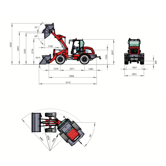 Krautuvas WOLF-WL825