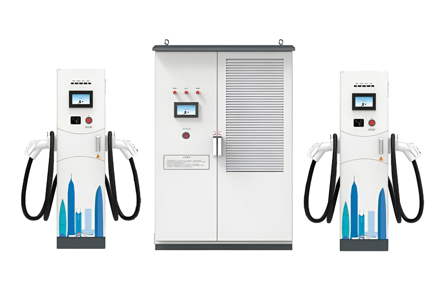 EV įkrovimo stotis 240KW (2 stotelės)